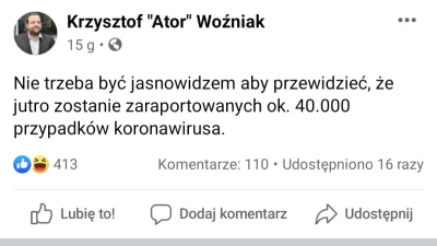 hajer_przodowy - Czy ten facet jest w czymś kompetentny? Znowu powie, że coś "przewid...