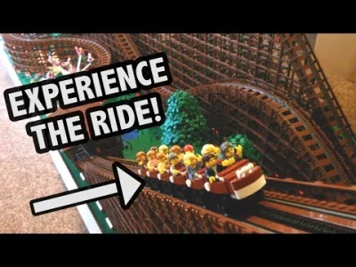 starnak - World's Largest LEGO Roller Coaster (Passenger POV)