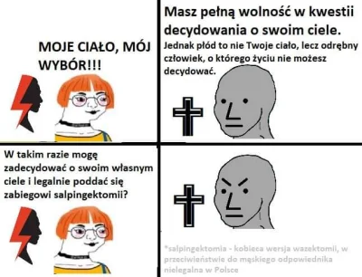 NPC2137 - Wrzucam od czasu do czasu by podkreślić 'logikę' emeb z pro-life

#aborcj...