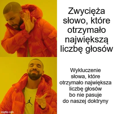 tbhilt - Jest to jawna cenzura i plucie w twarz WSZYSTKIM głosującym, a nie "wyśmiewa...