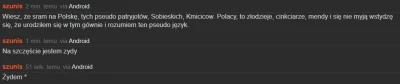 hzanna - Rasista najgłośniej krzyczy by łapać drugiego rasistę - ja się pytam czy ten...