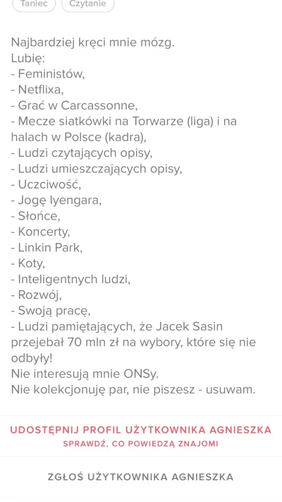 aaabbbccc - Spełnij kryteria pajacu 
#tinder