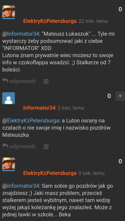 ElektryKzPetersburga - @Informator34: "Informatorze" czemu usunąłeś post? ( ͡° ͜ʖ ͡°)...