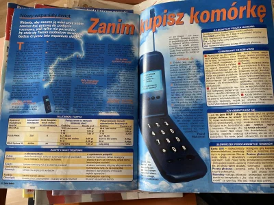 Kaszanazmiodowych_lat - Artykuł o telefonach komórkowych z 2000