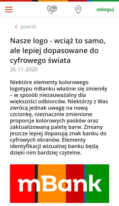 arekarek - @ZespolmBanku 
 Nasze logo - wciąż to samo, ale lepiej dopasowane do cyfro...