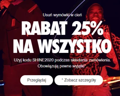 Radek41 - @niezwornowazony: RABAT NA WSZYSTKO*
*OBOWIĄZUJĄ WYJĄTKI