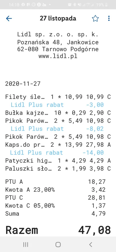 nagros9 - uwaga. one tak naprawdę zaliczają się na 13.99 zł. wiec wyhodzi 7zl z dzisi...