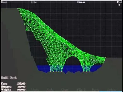 Adams_zgr - kto nie został specjalistą po graniu w Bridge Builder ( ͡° ͜ʖ ͡°)