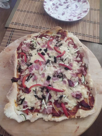 fan_comy - @wondermano1 wygląda wybornie. Też robię domową pizzę ale moja jest taka b...