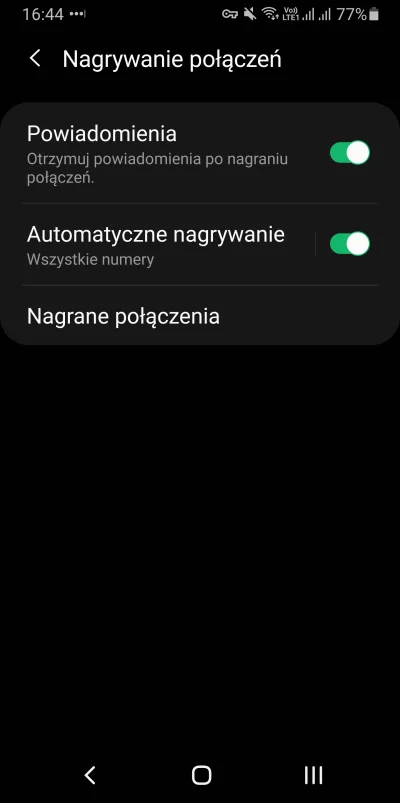 dziobnij2 - #TL;DR 
Udało mnie się włączyć prawdziwe nagrywanie rozmów w Androidzie ...