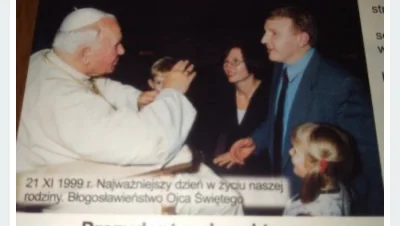 B.....e - Wspaniała rodzina, niedawno 21 rocznica wizyty u Jana Pawła II! #katolicyzm...