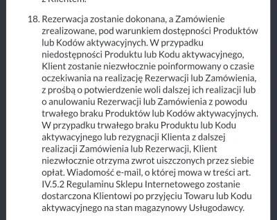 LepiejWidoczny88 - @Biohazard86: trwały brak towaru a nie że z magazynu zniknął. Regu...