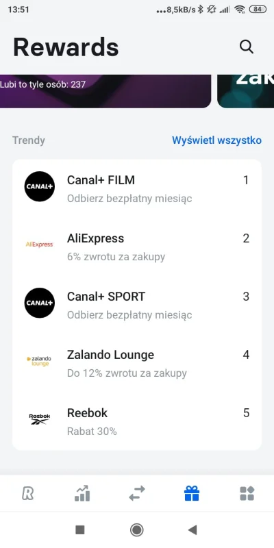 Poortland - #cebuladeals #revolut 

W Revolut Rewards dzisiaj skończy się promocja ...