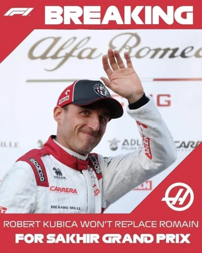 kredzion - Uwaga oficjalka. Mamy to! 

#f1 #kubica