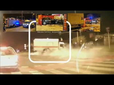 mrbarry - Nawiązując do wypadku z 6:45 jest również inne wideo, z auta z naprzeciwka