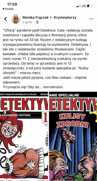 Ytarka - Mureny, czy wśród Was są fani „Detektywa”? Jeśli tak, to teraz ten trzydzies...