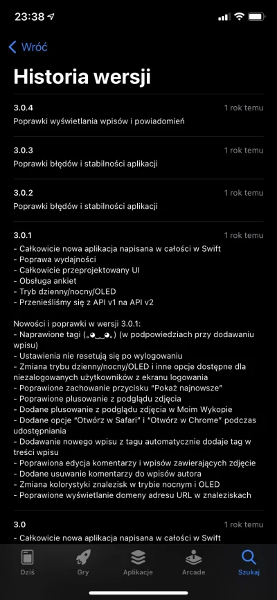 j_bateman - Myślicie, że w przyszłym roku appka na iOS doczeka się jakiejś aktualizac...