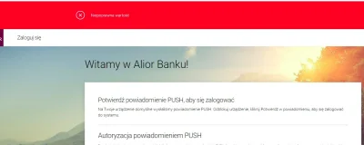 reett - też macie taki problem w #aliorbank ? zalogować się w aplikacji mogę itp ale ...