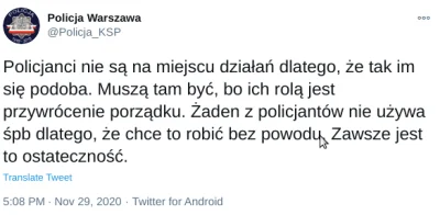 zwirz - Rzecznik Policji zapewnia - Policja bije ale się nie cieszy.
#heheszki #beka...