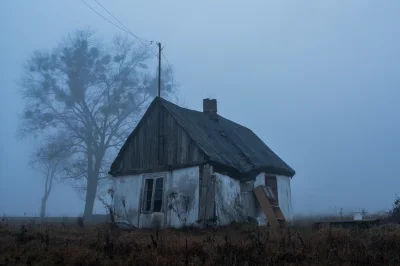 nightmeen - Pamiętacie starą opuszczoną chatkę, którą fotografowałem przez kilka lat,...