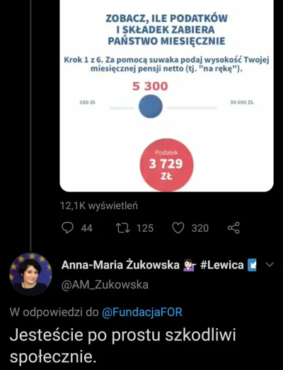 P.....e - Jak można uznać zwiększanie świadomości na temat tego ile płacimy podatków ...