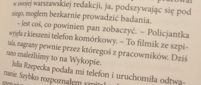 doyouevercare - Kurczę, nie wiedziałem, że nawet w literaturze sensacyjnej pojawia si...