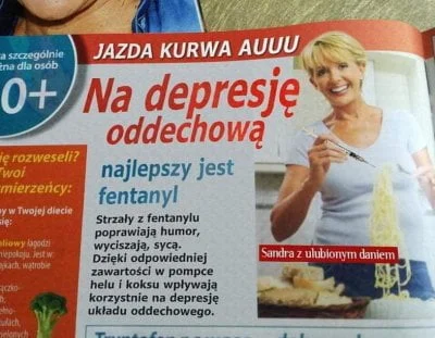 witulo - @Moordecai: Fentanyl jeszcze lepszy