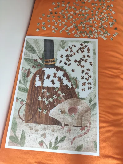 kulawyRys - Kupiłem puzzle od @Radostki jakiś czas temu. Nie ukrywam, że bardziej cho...