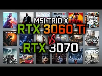 wojna - Gdyby ktoś zastanawiał się co wybrać, RTX 3060Ti MSI TRIO X czy 3070, zaprasz...