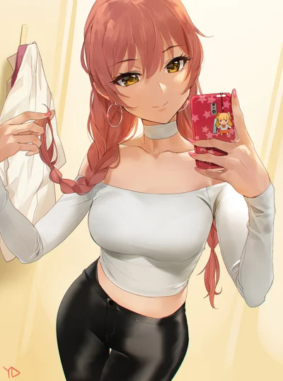 bakayarou - #randomanimeshit #idolmaster #mikajougasaki #anime