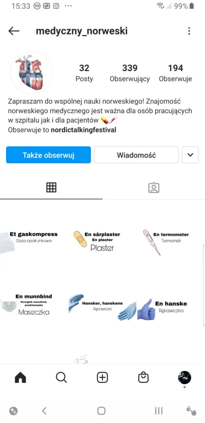 Saeglopur - Ostatnio mnie zaobserwował na Instagramie taki profil, zrobiłem wtedy zrz...