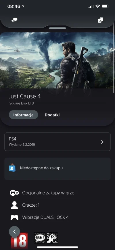 duozoner - #ps4 Mirki miał ktoś problem przy pobieraniu Just Cause z plusa? Ani przez...