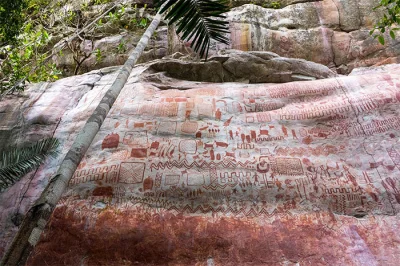 Borealny - Tysiące malowideł jaskiniowych odkrytych w amazońskim lesie deszczowym. Pr...