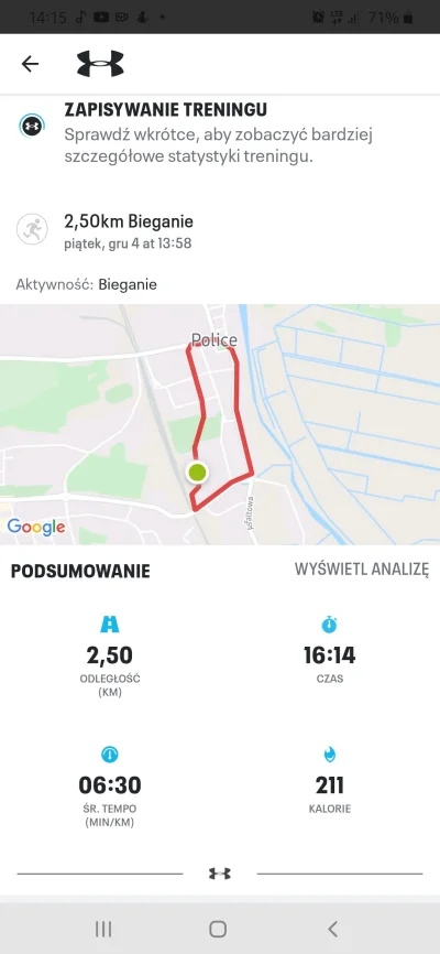 CheekiBreekiBandito - Dzisiaj ruszyłem dupe po bodajże 3 latach bez sportu. 
Po 700m ...