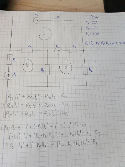 harnasiek - #elektryka #studbaza
Metoda prądów oczkowych, czy równanie do schematu je...