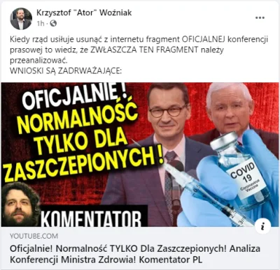 kaszkanamleku - Ator i jego kreowanie rzeczywistości, manipulowanie, brak jakiegokolw...