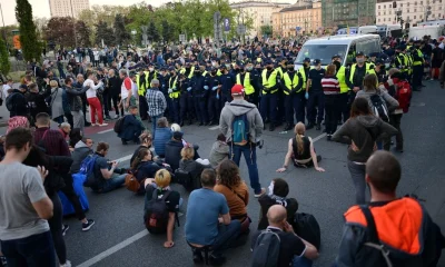 Czeski- - Strajk przedsiębiorców 12 maja 2020