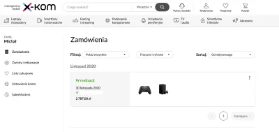 erykwks - Zamówiłem Xboxa + dwa pady 30.11 i też czekam, na pewno tam już nic nie kup...