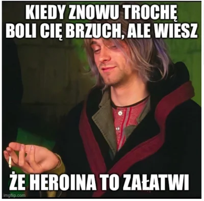 PodlyBzik - @PodlyBzik: niecodzienny #kurtcobain #narkotykiniezawszespoko #narkotykiz...