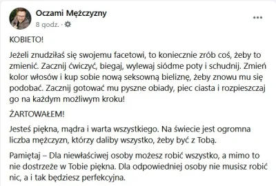 kamil-tika - Wszedlem sobie z ciekawosci na ten gowno fanpage dla kobiet "oczami mezc...