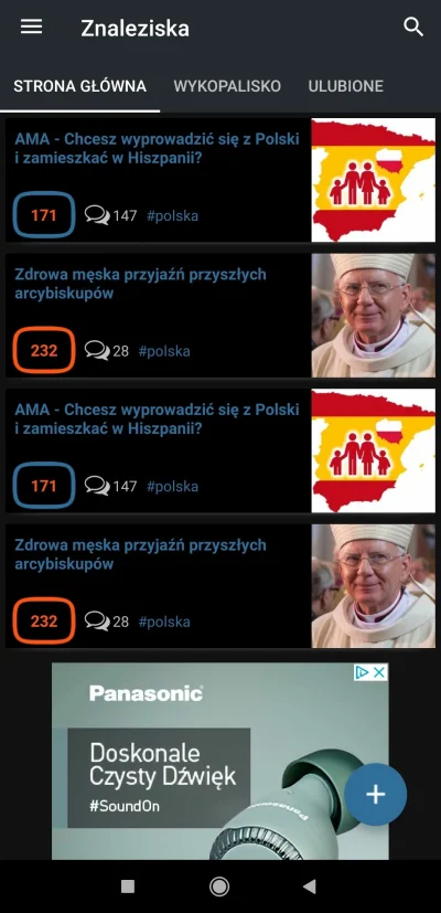 manticore - Aplikacja mobilna wykopu jak zawsze w normie. Teraz po otworzeniu znalezi...