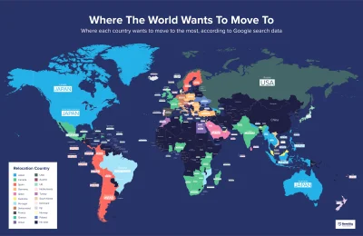 arturo1983 - A Ty do jakiego kraju chciałbyś się przeprowadzić?

#mapporn #mapy #ci...