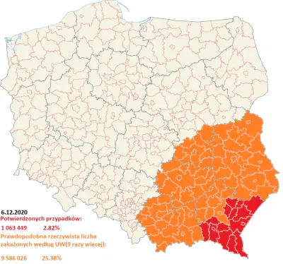 Cierniostwor - Koronawirusem zaraziło się już oficjalnie 1 063 449 osób w całej Pols...
