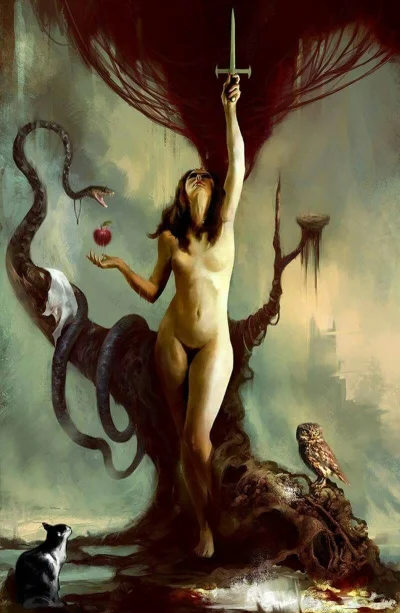 Borealny - "Lilith", autor: Andrei Posea
#malarstwo #sztuka #obrazy