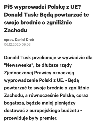 Filippa - Donald Tusk ma rację. 
Od 16 lat Polska to Unia Europejska. Postęp widoczny...