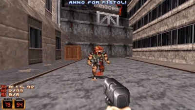 xandra - Niezły ten CyberPunk... A nie, to Duke Nukem 3d z 1996, który już wtedy miał...
