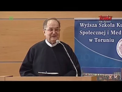 60scnds - Rydzyk to absolutny przygłup, który nie potrafi złożyć jednego zrozumiałego...