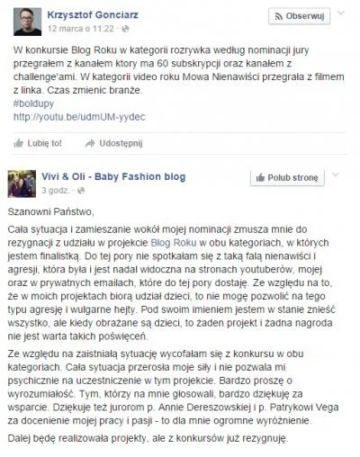 gnt_1 - > - 'no on coś zrobił kiedyś ale nie mam dowodów poczytajcie w necie tak było...