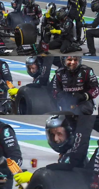 njeee - Na powrucie ktoś dopieścił mema xD

#f1 #f1memy