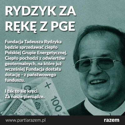 Tom_Ja - Rydzyk najpierw zdobył dotację od NFOŚiGW na geotermię, a potem kontrakt od ...